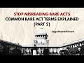 Stop Misreading Bare Acts | Common Legal Terms Explained (Part 2)