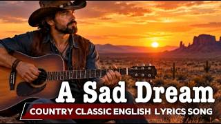 A Sad Dream ( Cover Mimpi Sedih) _ Country Classic English Lyric song || Benawan Country