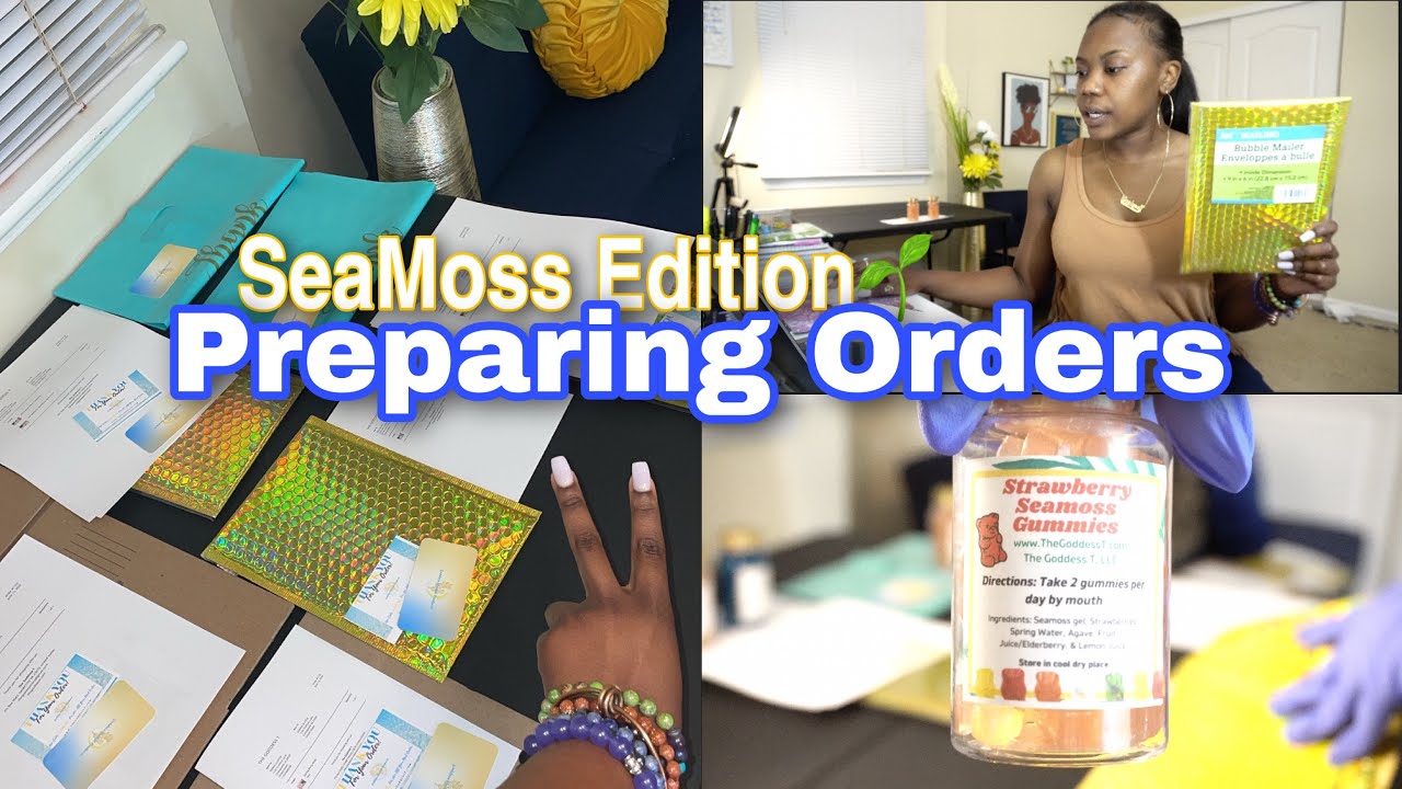Watch me Pack Orders | Seamoss Business | Entrepreneur Vlog