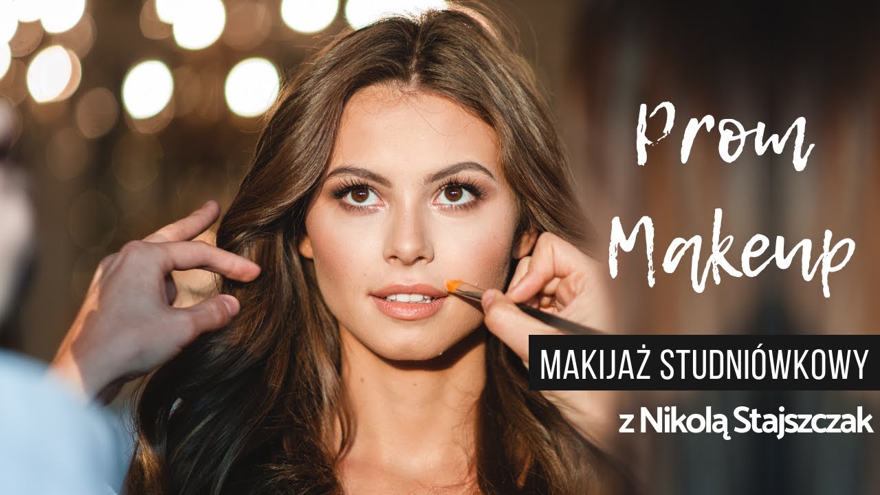 MAKIJAŻ STUDNIÓWKOWY Z NIKOLĄ STAJSZCZAK | PROM MAKEUP