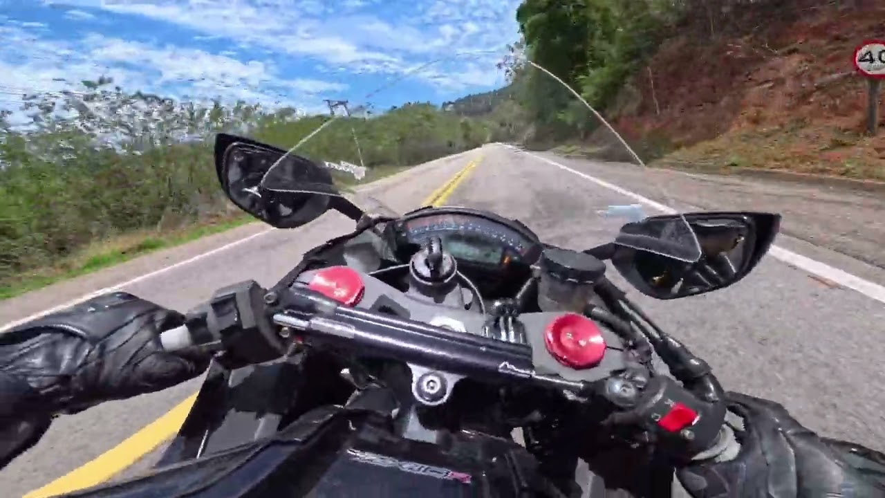 ZX10R | 213 km/h de 2ª MARCHA| JAMBEIRO-SP