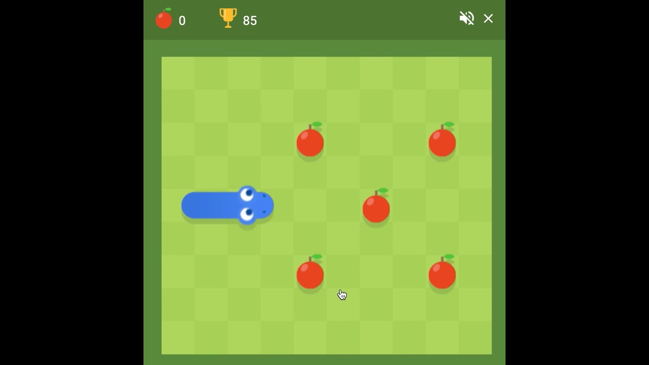Beating the Snake Game!! Easy Strategy!! Small Map: 5x Apples!! - YouTube