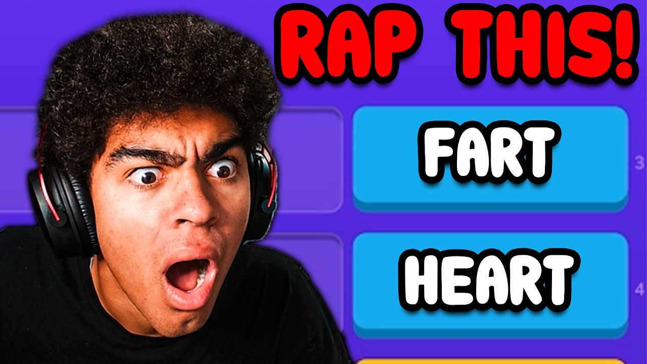 I Attempted "The Rhyme Game"