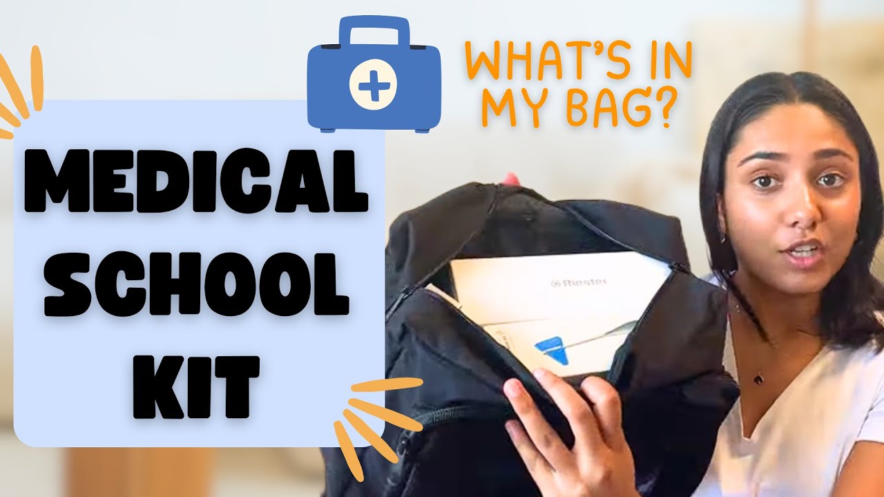 Распаковка набора для медицинского вуза! (Стетоскоп, отоскоп и многое другое) | Дневники медицинс...