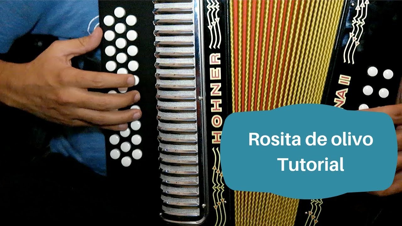 Rosita de Olivo - Tutorial acordeón GCF (Sol)