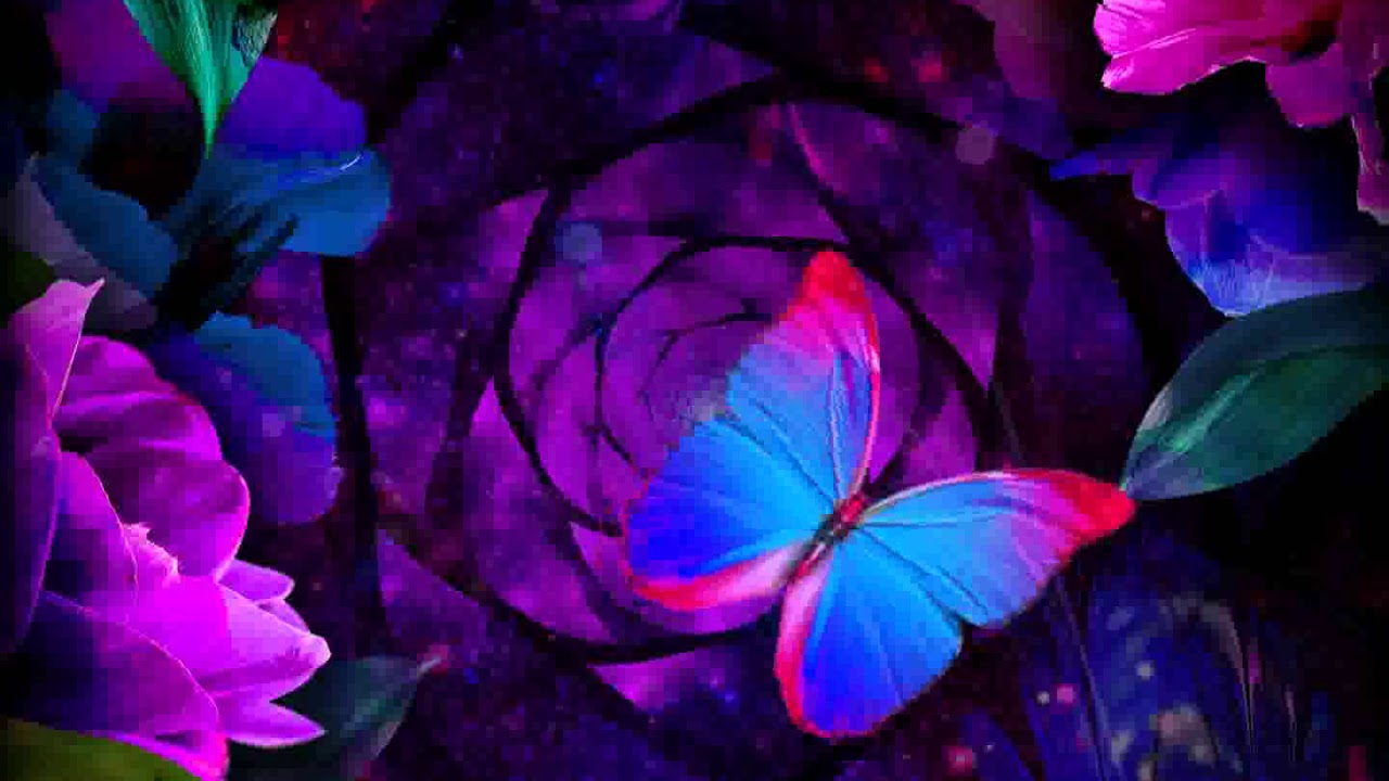 [Samsung ThemeLive Wallpaper] Fascinating flower YouTube