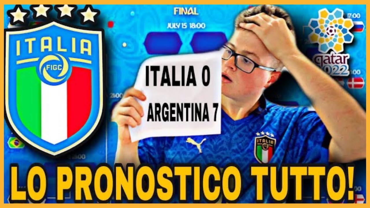 [VIDEO FOLLE] PRONOSTICO TUTTO IL MONDIALE IN QATAR 2022 DALLE QUALIFICAZIONI ALLA FINALISSIMA!!!