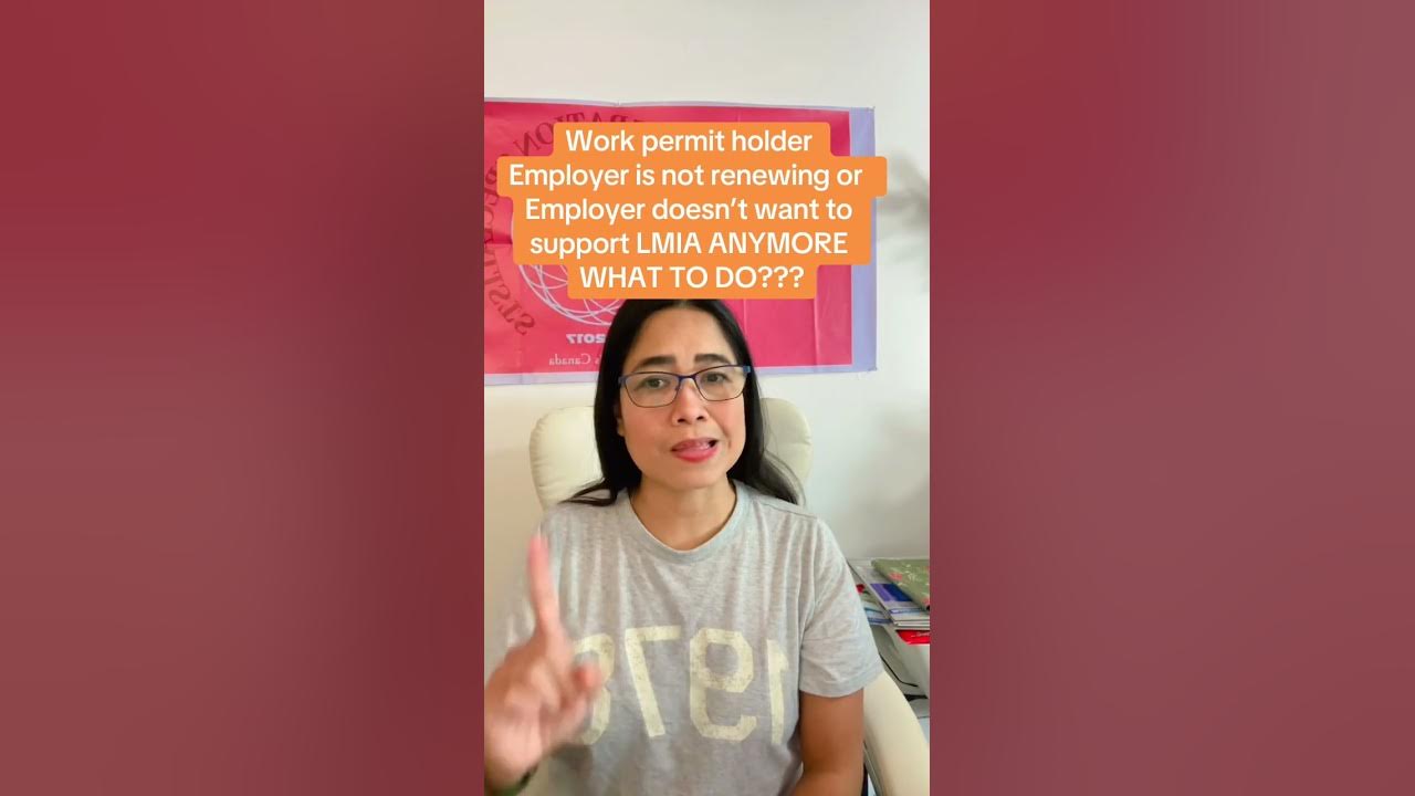 Work permit holder Employer is not renewing or doesn’t want to support