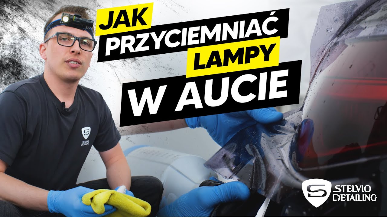 Jak okleić lampę przyciemniającą folią PPF #3