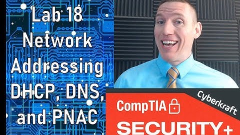 Network Addressing, DHCP, DNS, and PNAC - CompTIA Security+ Lab 18