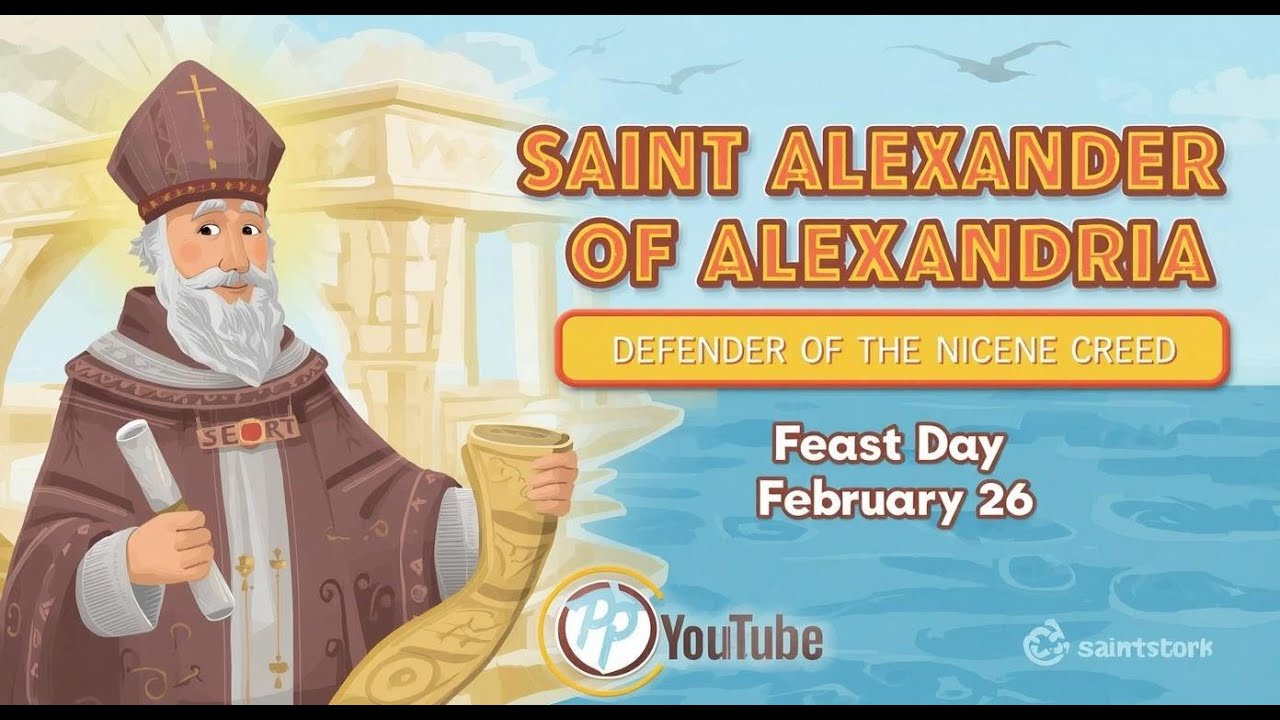 Saint Alexander of Alexandria | Defender of the Nicene Creed | February 26th | Saint Story for Kids