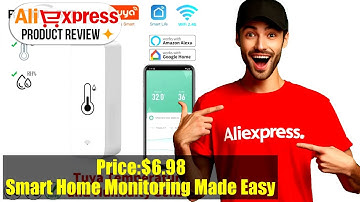 SmartHome Essential: Tuya WiFi Temperature Humidity Sensor Review | Control Your Environment