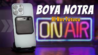 Boya Notra Ai - Yapay Zekalı Ezber Bozan Bir Not Alıcı