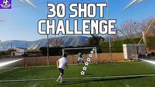 ⚽️🎯30 SHOT CHALLENGE | QUANTI GOL FARÀ SU 30 TIRI ?? 🤔