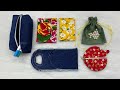 ⭐️ 5 Sewing Projects in Under 10 Minutes from Fabric Scraps