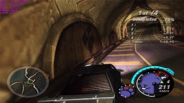 Need for Speed Underground 2 Walkthrough Part 192 - "Al - Sprint"