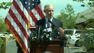 Jeff Sessions visits U.S.-Mexico border, announces new immigration enforcement