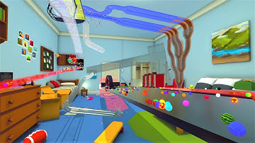 Marble Race Part 4 on various courses! | Marble World