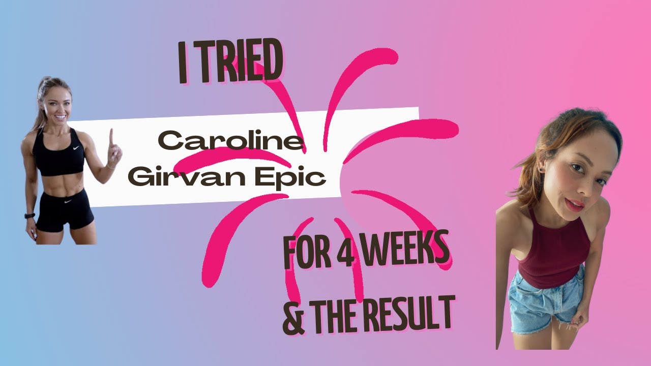 I tried Caroline Girvan's EPIC program for a month and THIS HAPPENED