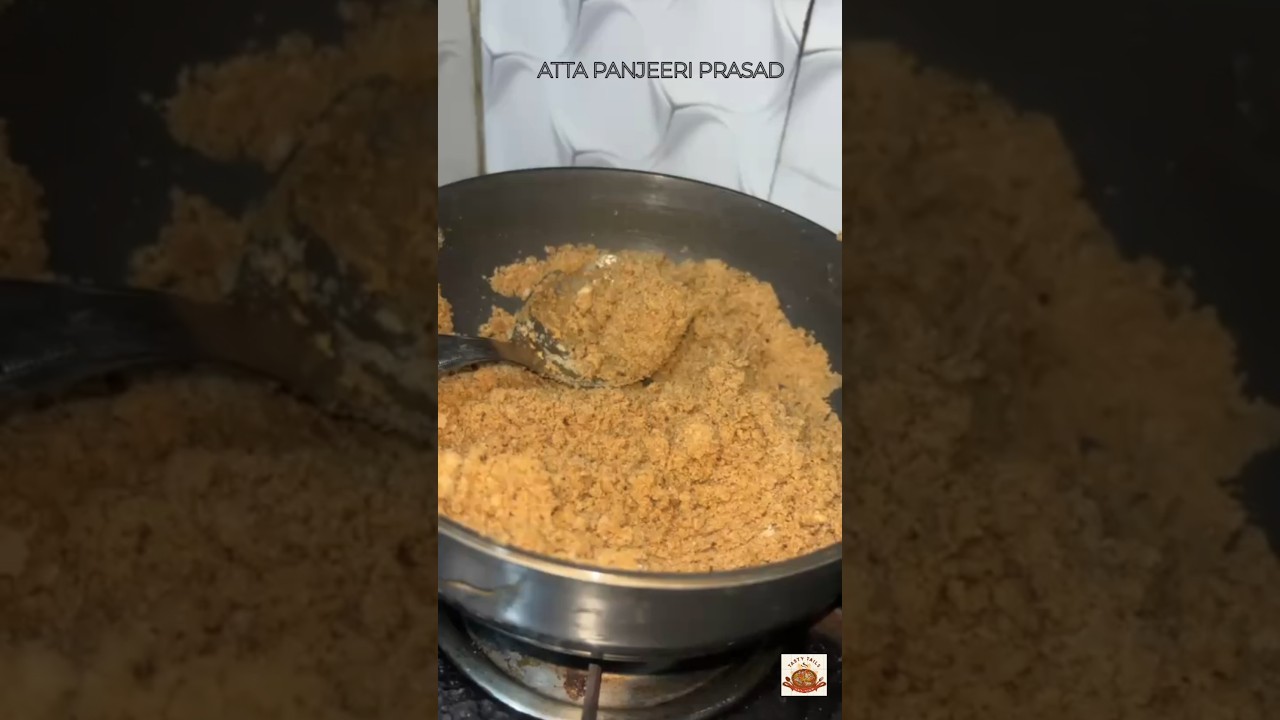 wheat flour panjeeri for prasad|| panjeeri recipe 
