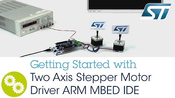 Getting Started with Two Axis Stepper Motor Driver ARM mbed IDE