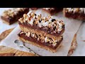 Ooey Gooey CHOCOLATE OATMEAL BARS - A Healthy Recipe!