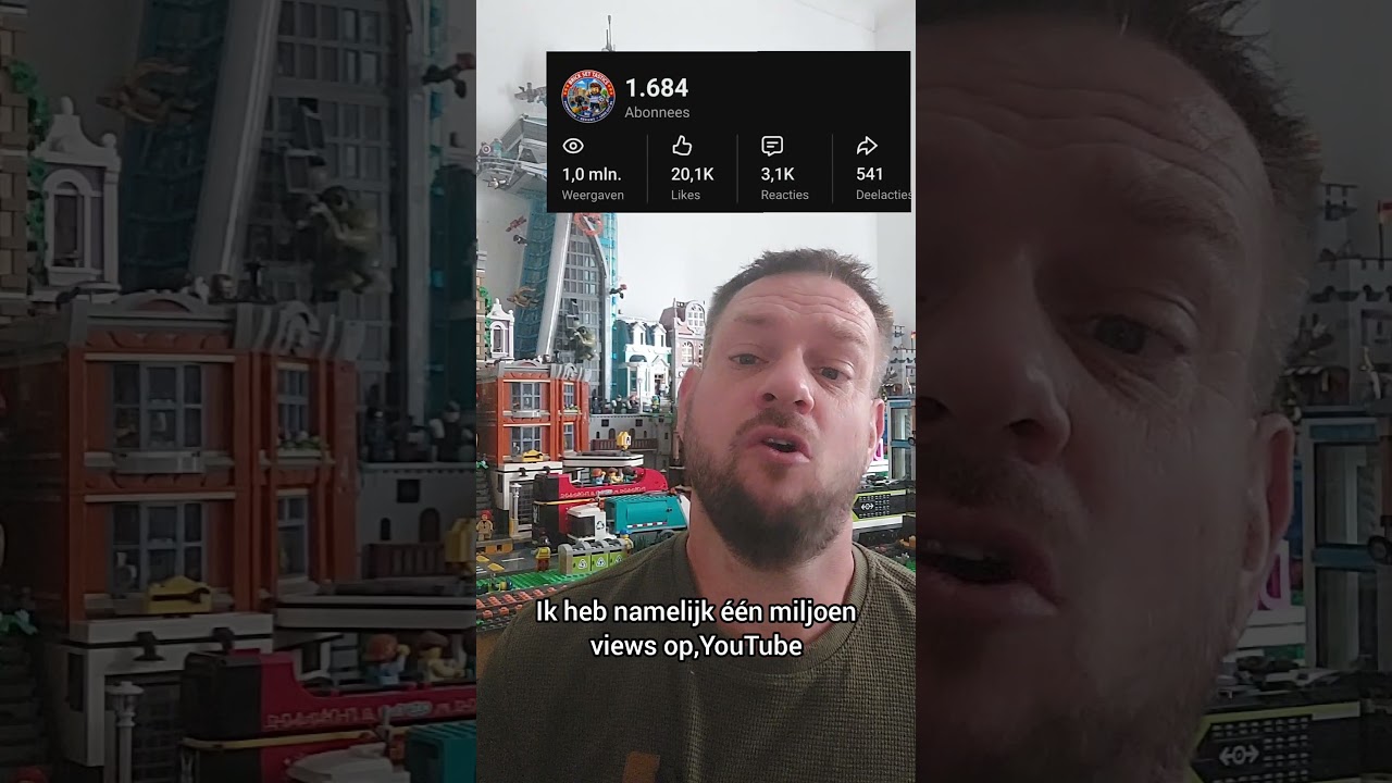 🎉 1.000.000 VIEWS OP YOUTUBE! 🤯 BEDANKT ALLEMAAL! ❤️ | BrickSetTastics