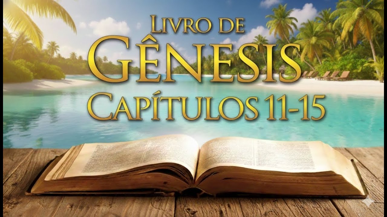 Bíblia Sagrada: DIA 4 - Livro de Gênesis Capítulos 11-15 - Leitura Diária ao som da chuva