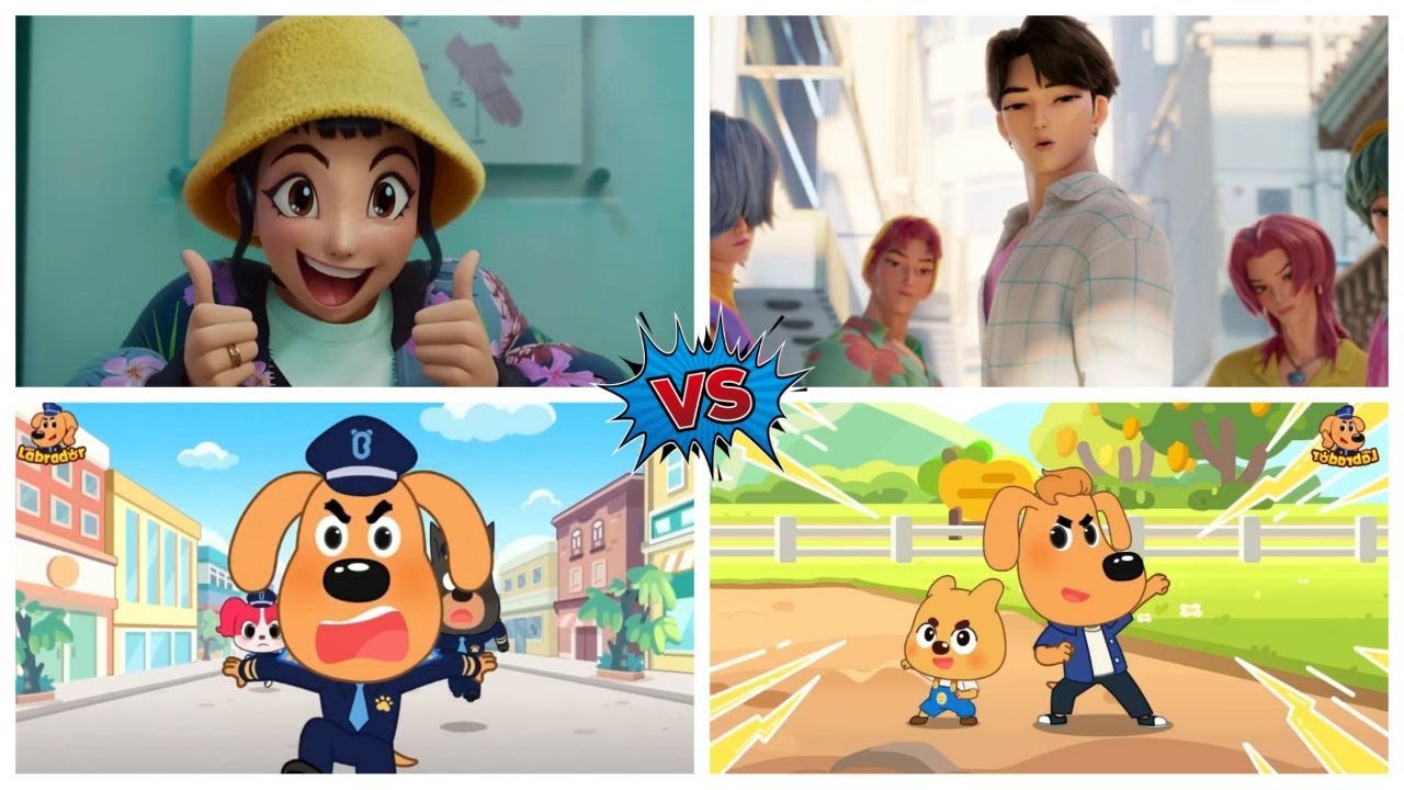 TILES HOP K-POP DEMON HUNTERS 🆚 SHEFF LABRADOR EDM RUSH