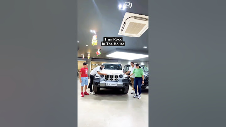 Thar Roxx Delivery | Mahindra Thar Roxx petrol automatic | Thar Roxx 2025