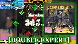 【DDR A20 PLUS】 STEP MACHINE [DOUBLE EXPERT] 譜面確認＋クラップ