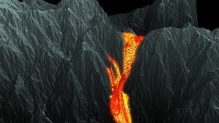 Lava SPH Fluid Simulation