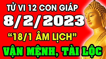 Tử vi hàng ngày 12 con giáp ngày 8/2/2023: Xem Vận Mệnh, Tài Lộc, Sự Nghiệp, Tình Duyên, Sức Khỏe