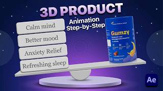 How to Make a 3D Product Showcase in After Effects | No Plugin Tutorial