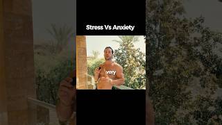 Stress Vs Anxiety.