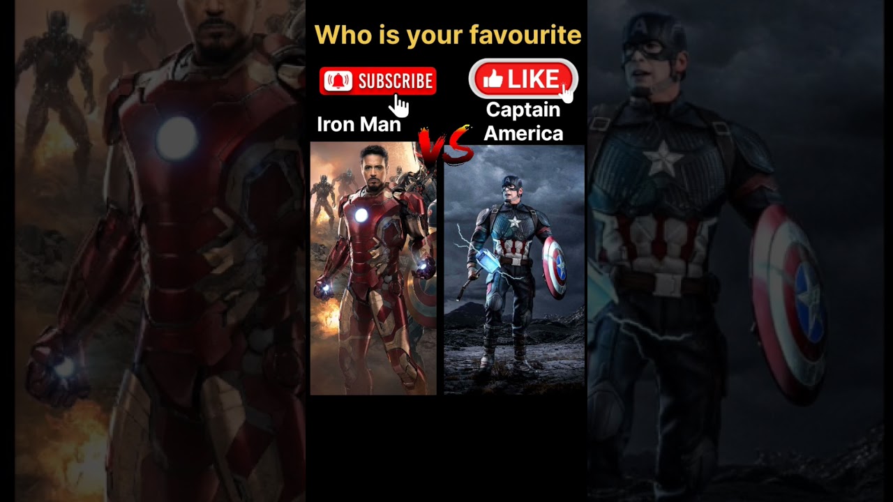 Ironman Vs Captain America 