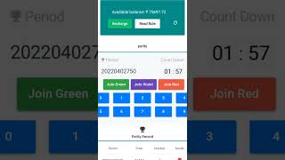 Colour prediction game 100 % Working trick |Rxce,cooe,joymall, mantrimall hack tricks screenshot 1