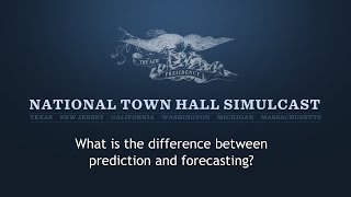 Question 11: What is the difference between predicting and forecasting?