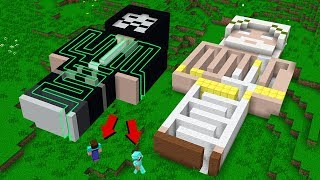 Minecraft PE: Maze inside HACKER vs Maze inside GOD Animation! in Minecraft Noob vs Pro