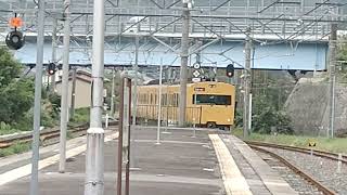 伯備線115系普通電車生山行きワンマン根雨発車