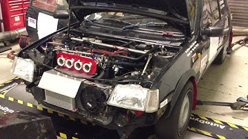 Peugeot 205 GTi 8v with Sadev sequential