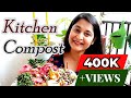 Kitchen waste compost i how to make compost at home i   i kitchencompost gardening