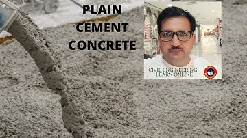Plain Cement concrete