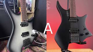 Strandberg Essential vs Galyda Headless - Pickup Comparison