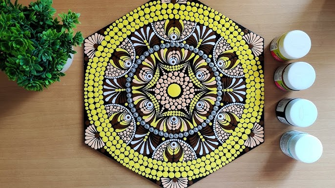 How to seal your coasters after dot painting, dotting mandalas