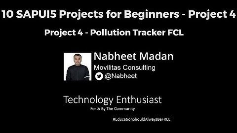 10 SAPUI5 Projects for Beginners - Project 4