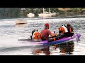 I Mounted 3 Backpack Blowers on a Kayak! - See How It Does!