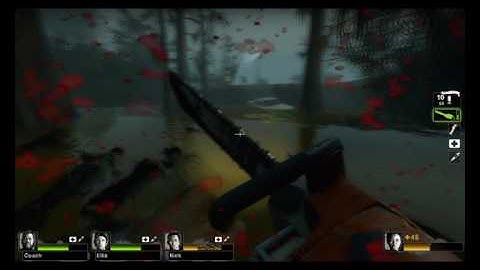 Left 4 Dead 2 Swamp Fever Episode 3 Level 2 Swamp part.2