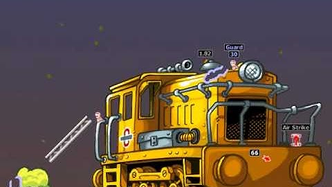 Worms Armageddon - Mission 5#: Do the Locomotion