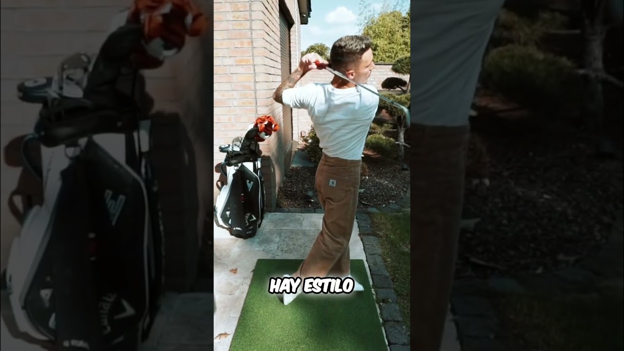 ¡GRIMALDO SABE MÁS DE GOLF QUE DE FÚTBOL! #shorts